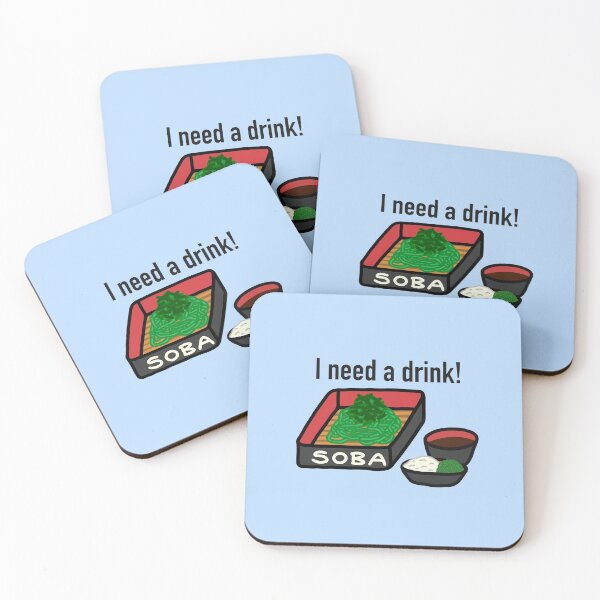 Item preview, I’m Soba And I Need A Drink designed and sold by godelicious.