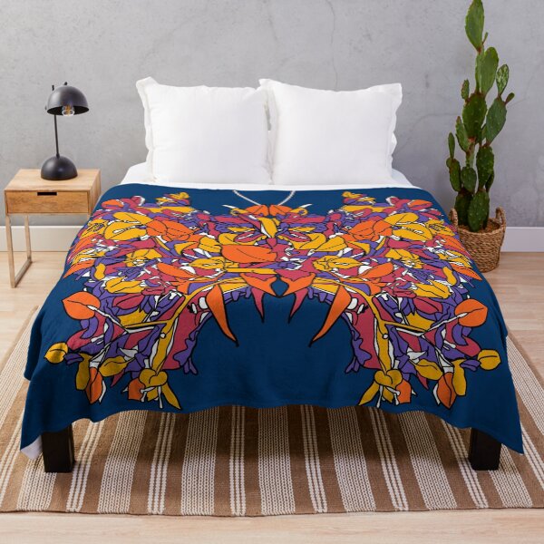 Item preview, Classic exotic floral butterfly illustration design designed and sold by EarthyPlanty.