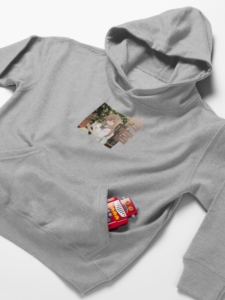 Alternate view of Shoko Nishimiya, a silent voice Kids Pullover Hoodie
