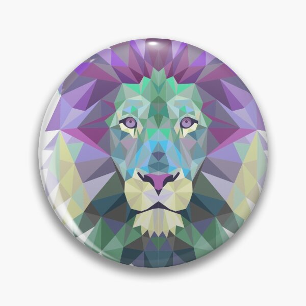 Item preview, Triangle Polygon Lion Animal designed and sold by Shopwick.