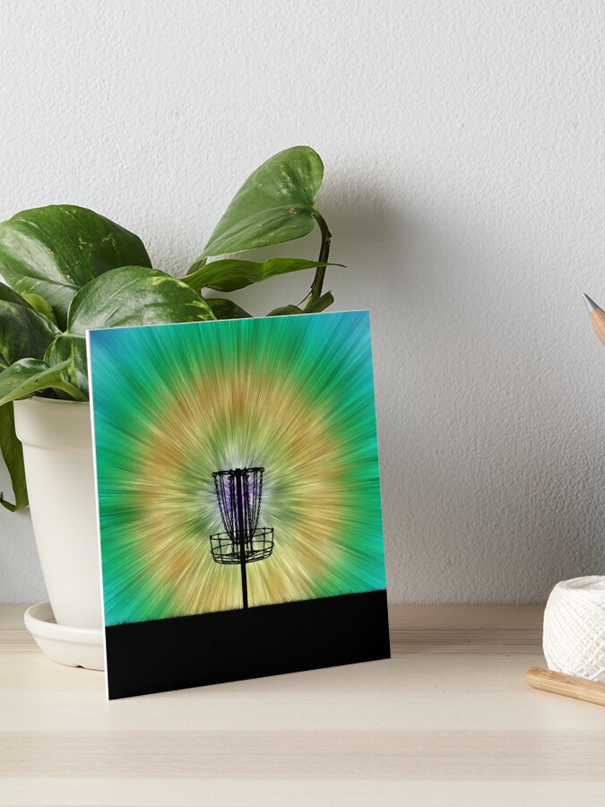 Tie Dye Watercolor Greeting Card by Phil Perkins