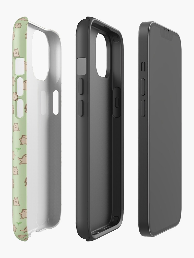 Alternate view of Tiny Bears Pattern iPhone Case