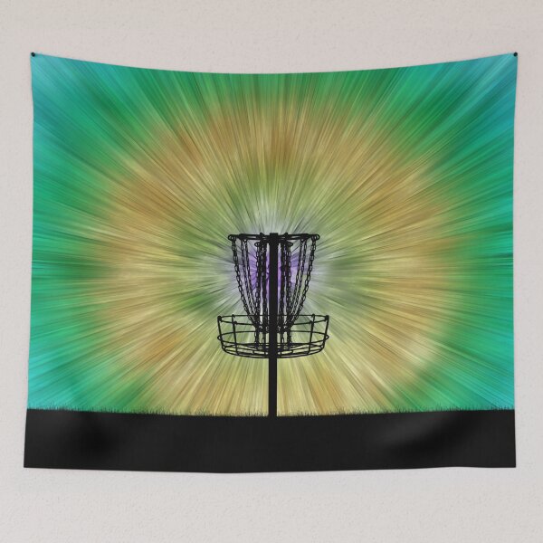 Item preview, Tie Dye Disc Golf Basket designed and sold by Phil Perkins.