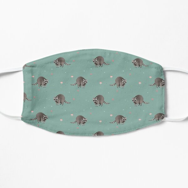 Little Raccoon Pattern Mask