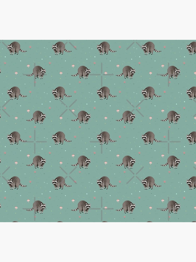 Little Raccoon Pattern by SophieCorrigan