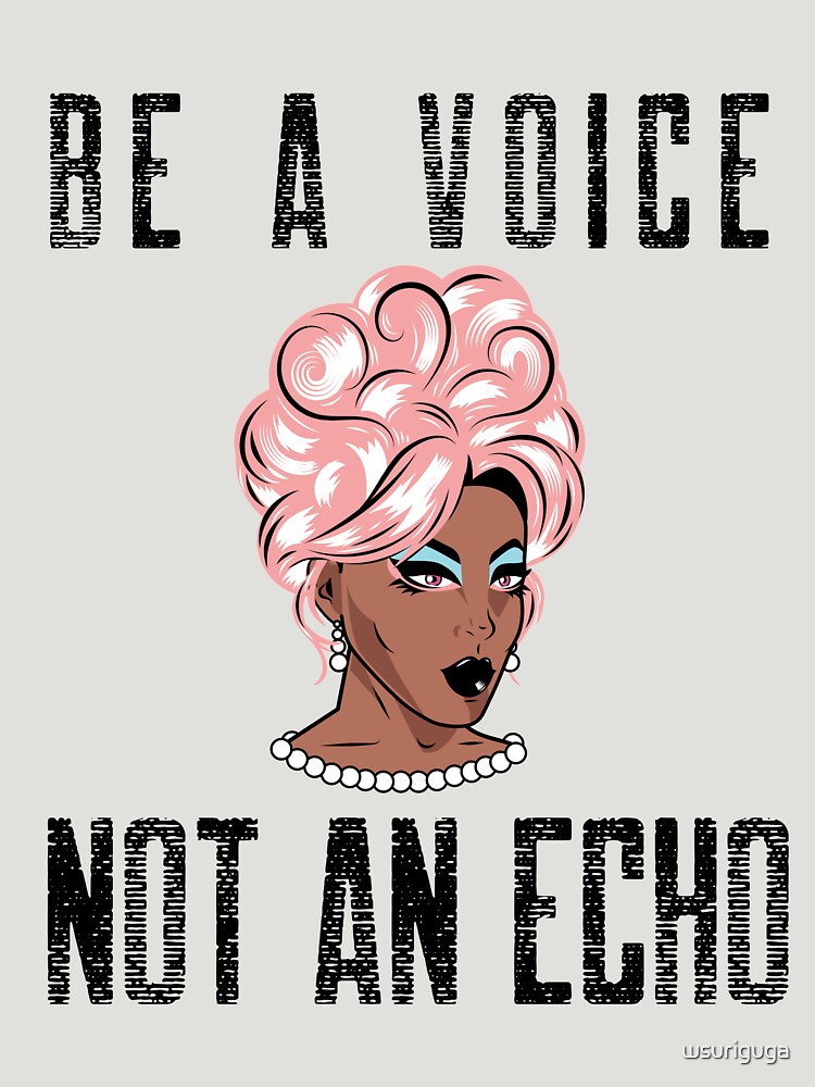 be a voice not an echo t shirt