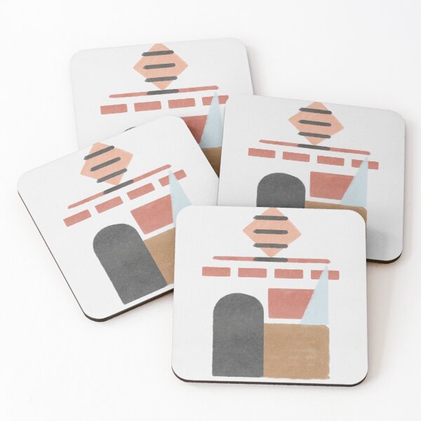 Item preview, Central set of abstract shapes - a minimalist balance #57 designed and sold by Lola Terracota.
