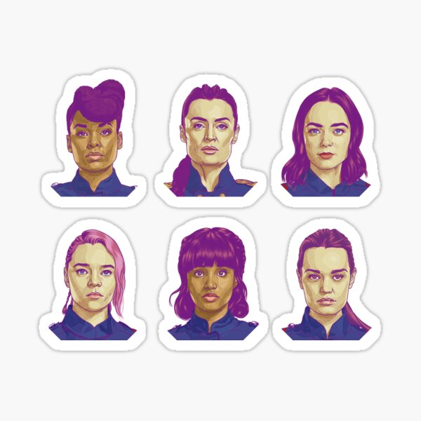 Fort Salem Six Sticker Pack Sticker