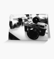 Leica M3 SS - Elmarit-M 21mm Greeting Card