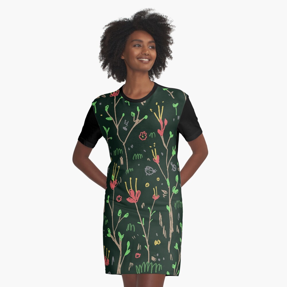 Vista previa del artículo con la obra «Vestido camiseta», diseñado y vendido por SophieCorrigan.
