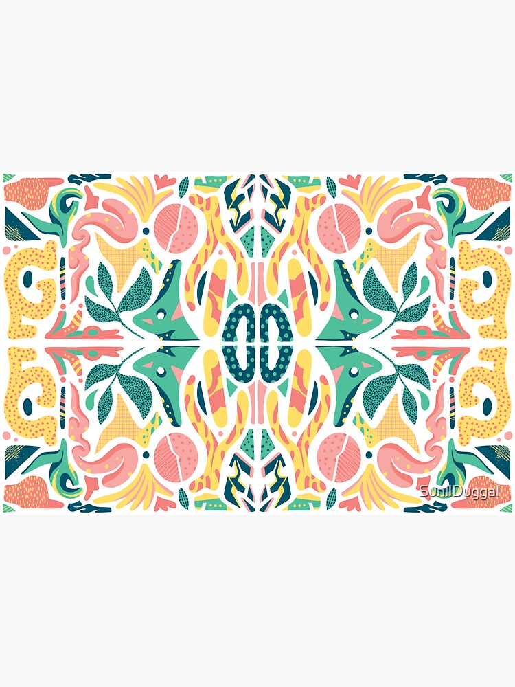 "Modern art" Sticker by SunilDuggal Redbubble