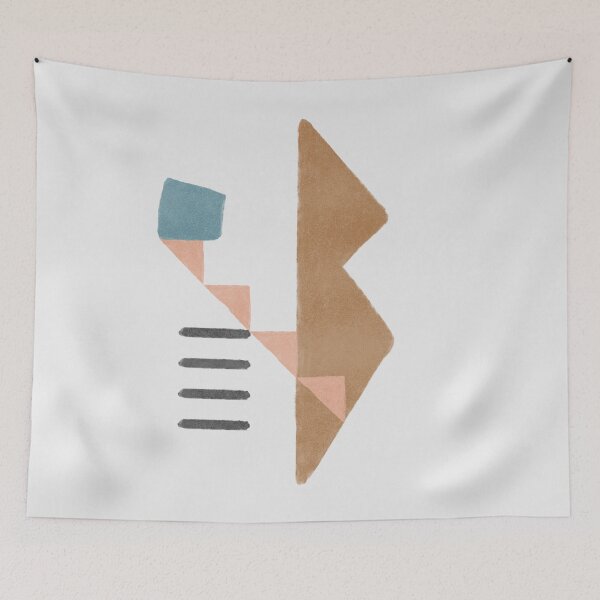 Item preview, How I remember my house - abstract simplicity #61 designed and sold by Lola Terracota.