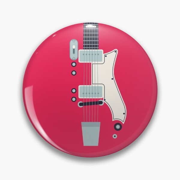 Item preview, Retro 60s Surf Rock Electric Guitar - Red designed and sold by VoodooCircus.