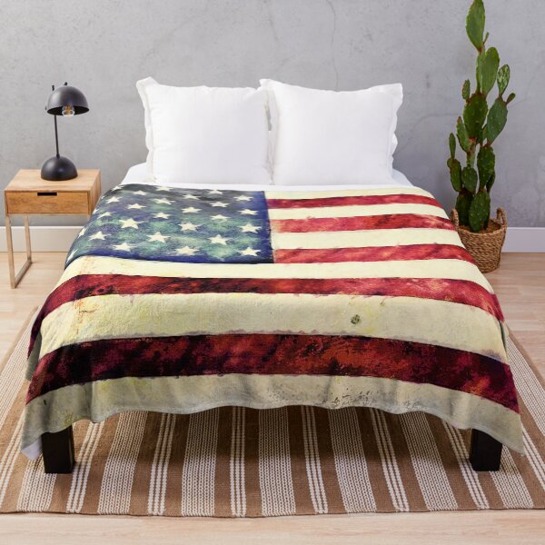 Item preview, Vintage American Flag designed and sold by morningdance.