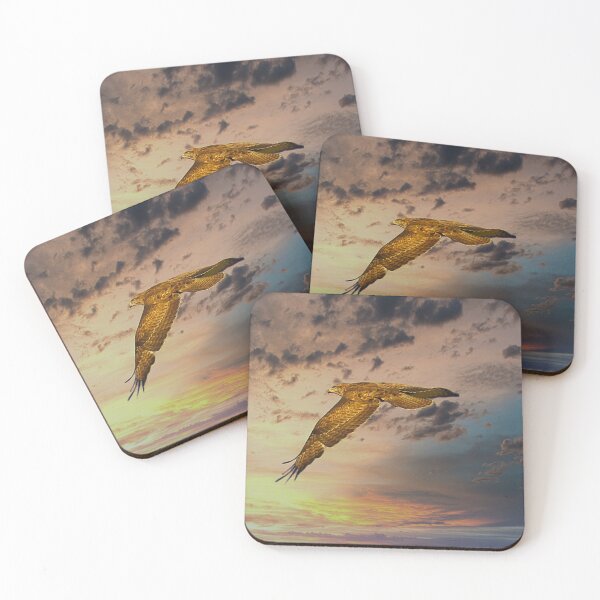 Item preview, Bird of Prey into the sunset designed and sold by JerryTye.