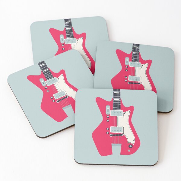 Artikelvorschau, Retro 60s Surf Rock Electric Guitar - Grey entworfen und verkauft von VoodooCircus.