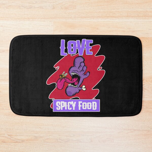 Item preview, Love Spicy Food Spice Purple Foot Fly Surreal Monster Funny Gift designed and sold by TheAplus.