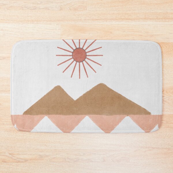 Item preview, Desert view - simplification of long distance space #65 designed and sold by Lola Terracota.