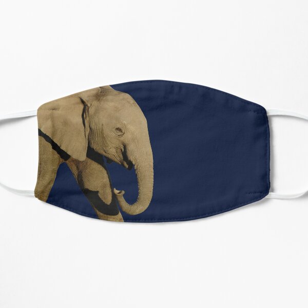 Baby Elephant 4 Flat Mask
