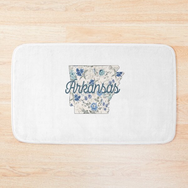 Item preview, Floral Arkansas Map designed and sold by autlu.