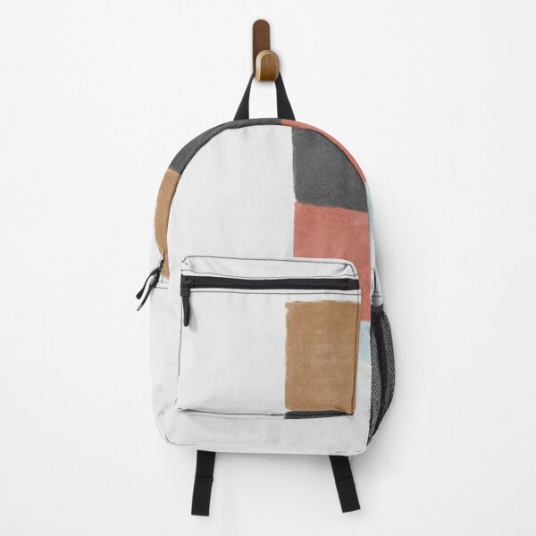 Chromatic choice - simple abstract art #67 Backpack