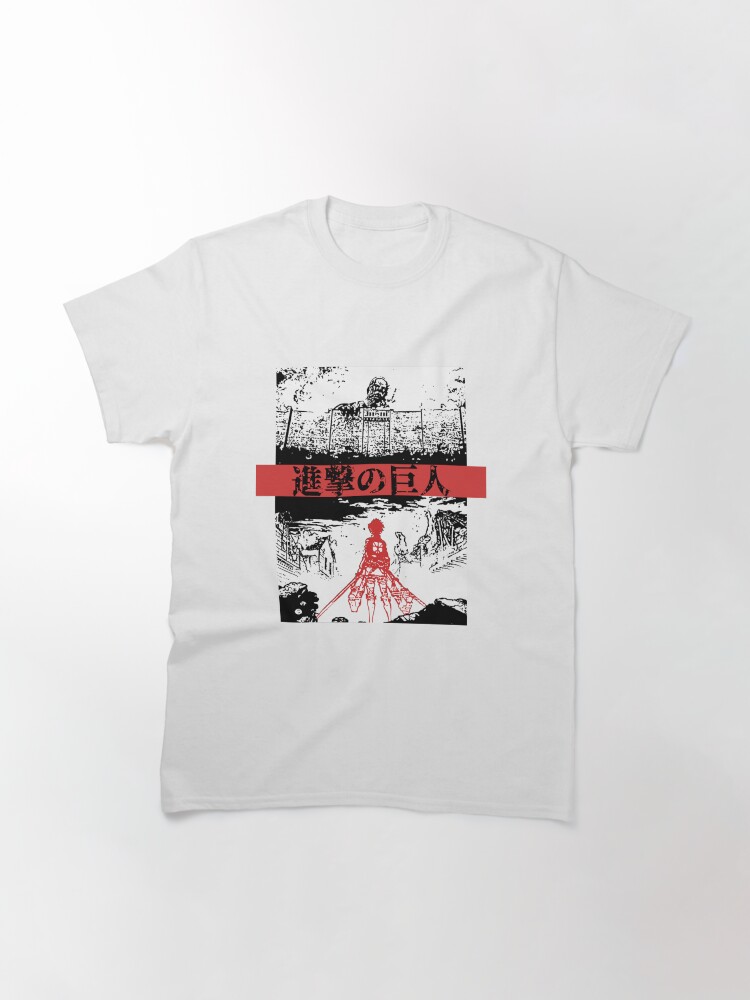 Alternate view of Attack on Titan Season 1 Poster design Classic T-Shirt