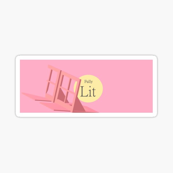 Fully Lit Magazine - Official Merchandise Sticker