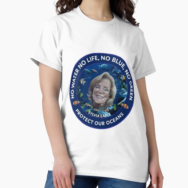 Item preview, Sylvia Earle Ocean Hero - Save Our Oceans - Ecology Gifts - Save The Ocean Campaign  designed and sold by happygiftideas.
