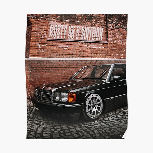 Mercedes Tuning Posters Redbubble