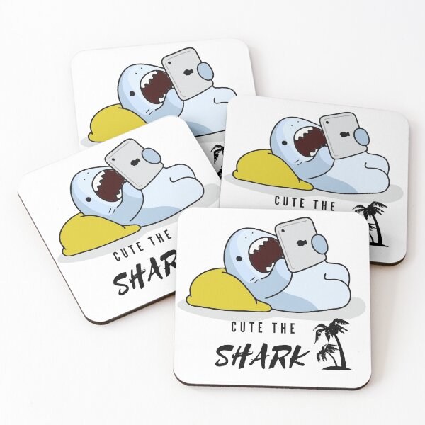 Item preview, Cute the shark designed and sold by Panupong Khammin.