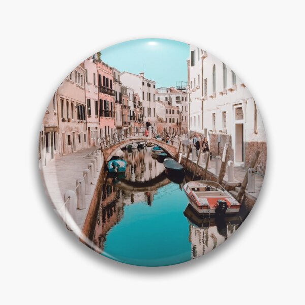 Artikelvorschau, Venedig Kanal in Aqua entworfen und verkauft von JnetLively.