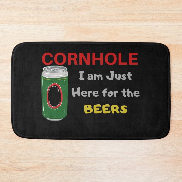 Item preview, I am just here for the Beers Cornhole Fan or Player Design designed and sold by miguelaud.