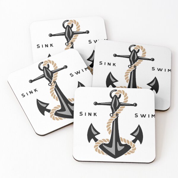 Item preview, Sink Or Swim Anchor designed and sold by steviedudee.