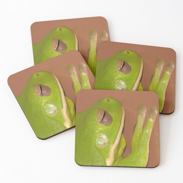 Item preview, Australian White-Lipped Tree Frog (Litoria infrafrenata) designed and sold by Marilyn Harris.