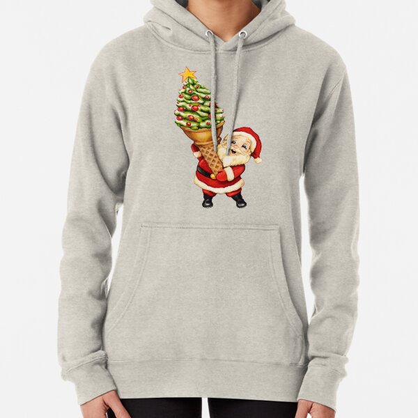 Christmas Cone Pullover Hoodie