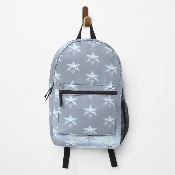 Item preview, silver blue brushed starfield designed and sold by Sybille-Yates.