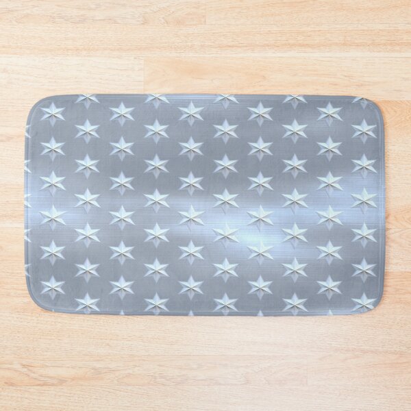 Item preview, silver blue brushed starfield designed and sold by Sybille-Yates.