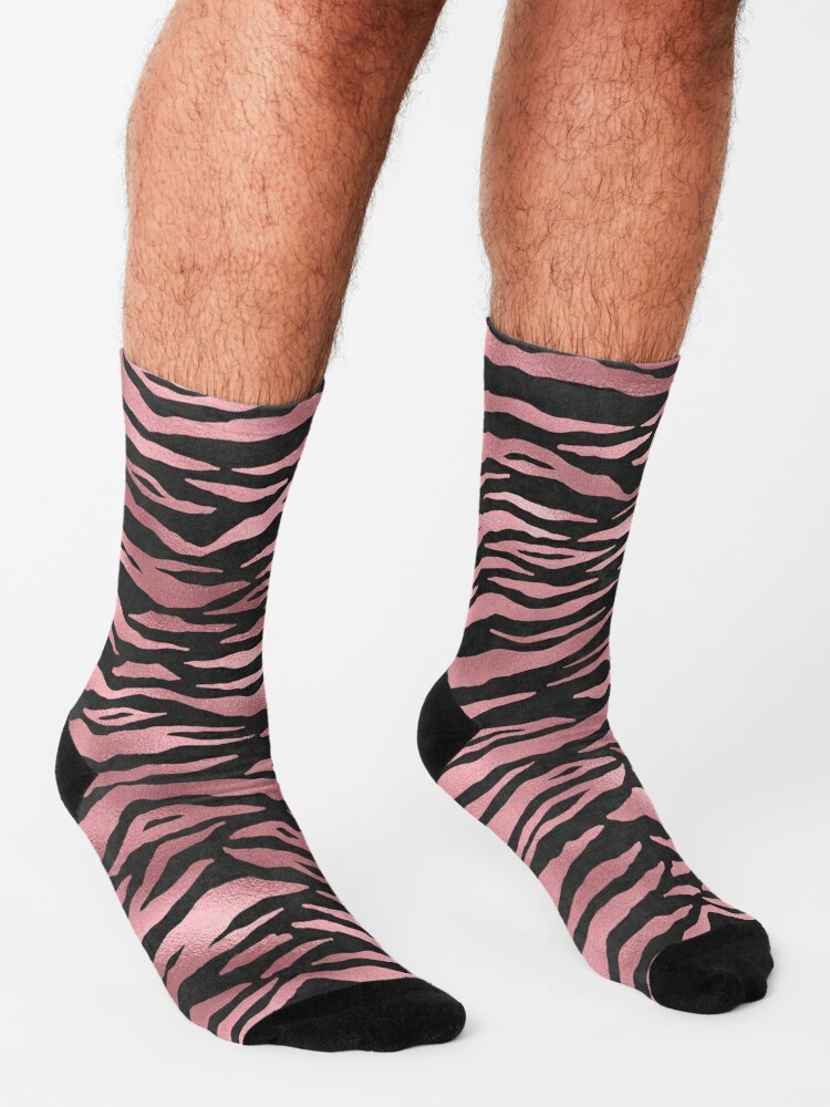 Pink Tiger Socks