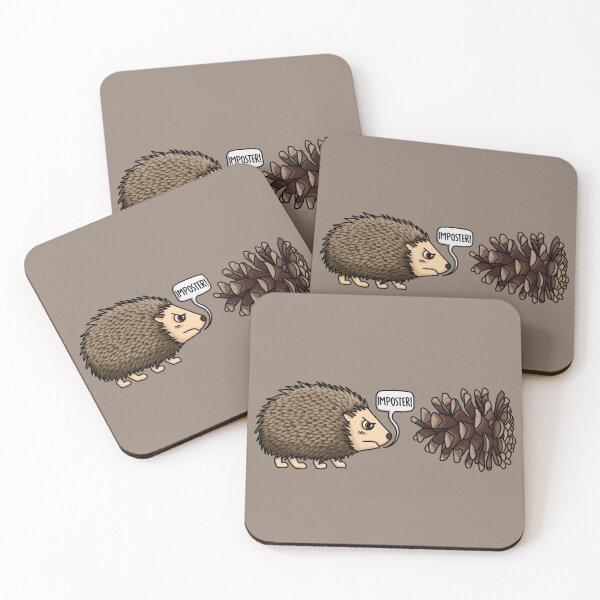 Item preview, Silly Hedgehog and Pinecone designed and sold by AlmightyClaire.