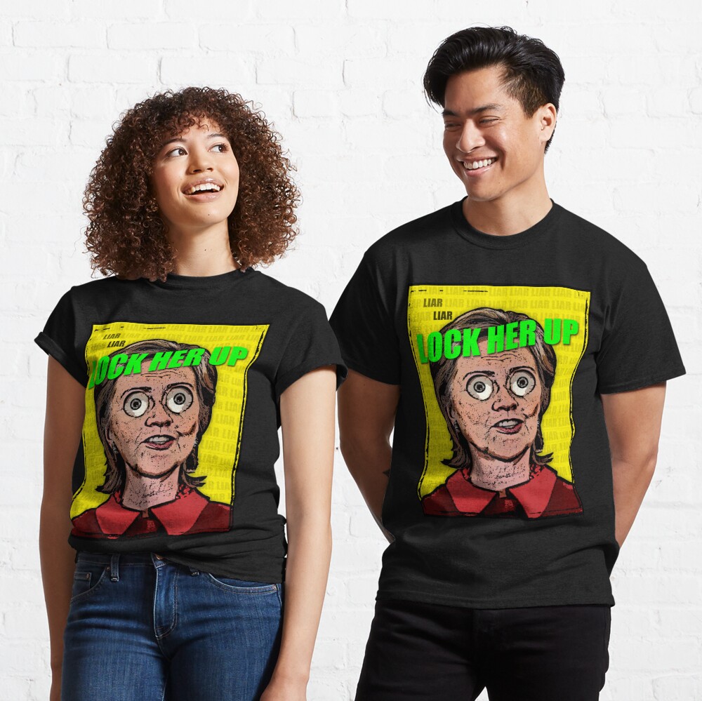 Lock Her Up T Shirt By Morningdance Redbubble