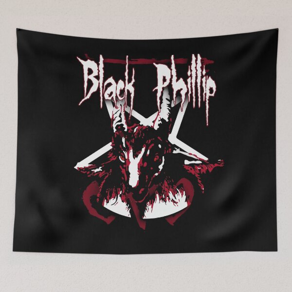 Item preview, Satanic Baphomet Black Phillip Goat Satan Symbol Lucifer Devil designed and sold by TopTeeShop.