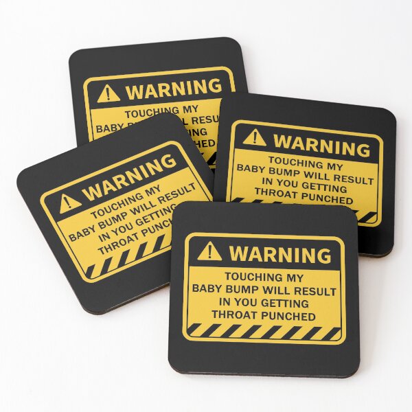 Item preview, Baby bump warning designed and sold by ReignGFX.