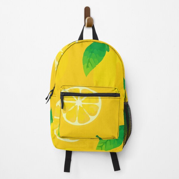 Healthy natural food green smoothie glass Backpack