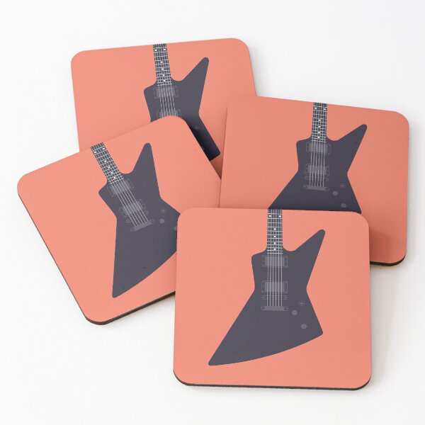 Artikelvorschau, Thrash Metal Electric Guitar - Black Orange entworfen und verkauft von VoodooCircus.