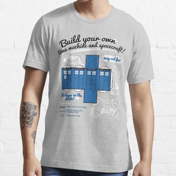 "Build your own time machine and spacecraft!" T-shirt by Azafran