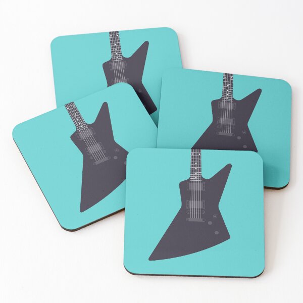 Artikelvorschau, Thrash Metal Electric Guitar - Black Teal entworfen und verkauft von VoodooCircus.