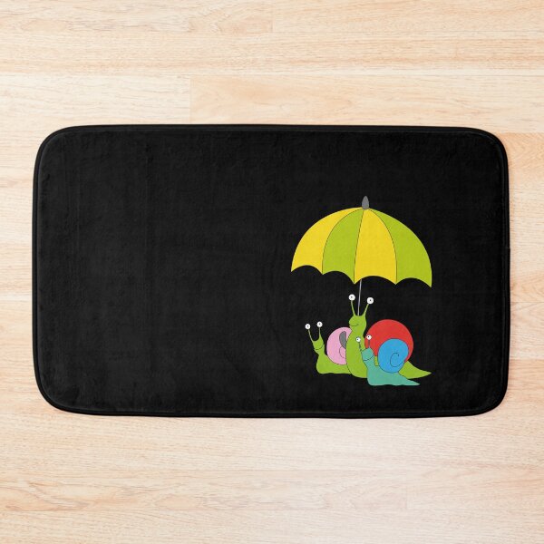 Item preview, Family of snails under umbrella designed and sold by indyfrog.