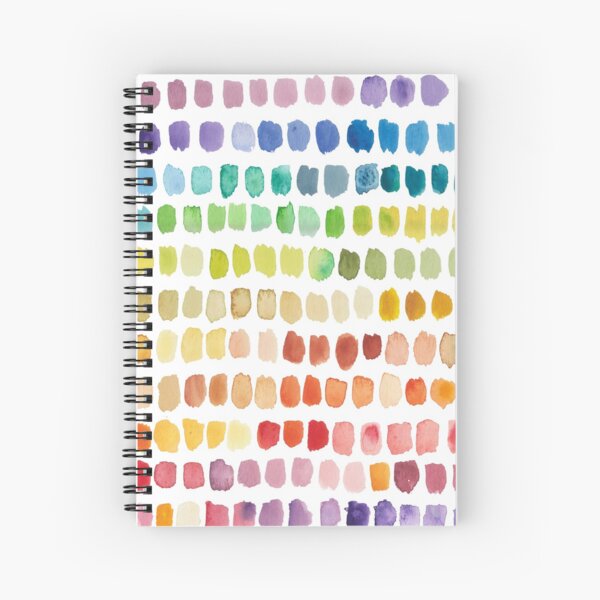 72 PC Bulk Rainbow Watercolor Notepads 4 30pgs