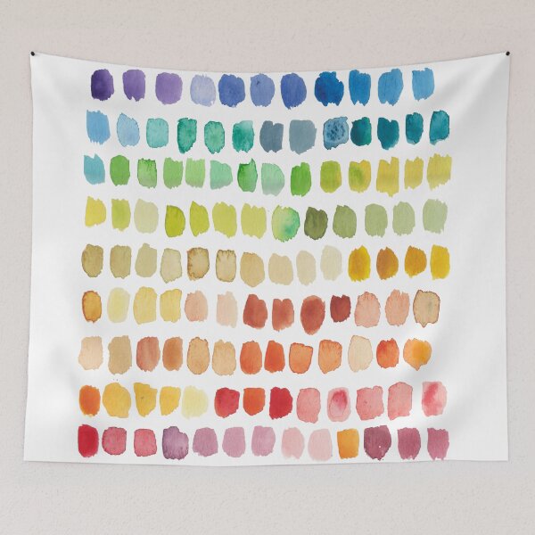 Item preview, Watercolour Swatches designed and sold by emcrawfordart.