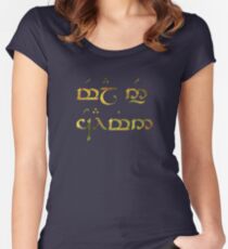 Mela en' coiamin - Love of my life Women's Fitted Scoop T-Shirt